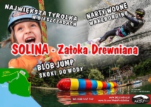 WAKE PARK Solina & Tyrolka Solina – Zatoka Drewniana Moc Atrakcji (FILM)